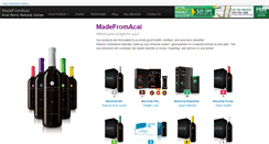 Desktop Screenshot of madefromacai.com